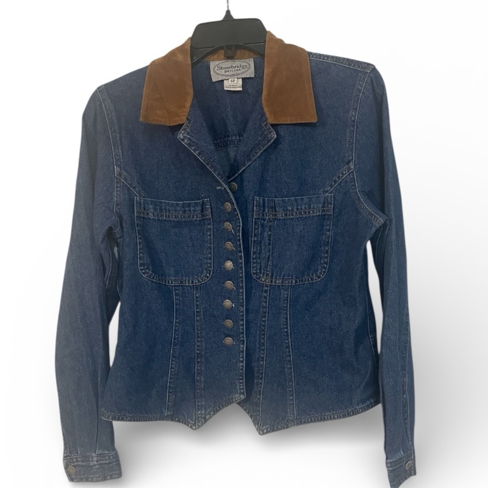 Vintage 90’s Stonebridge Western Style Button Down Denim